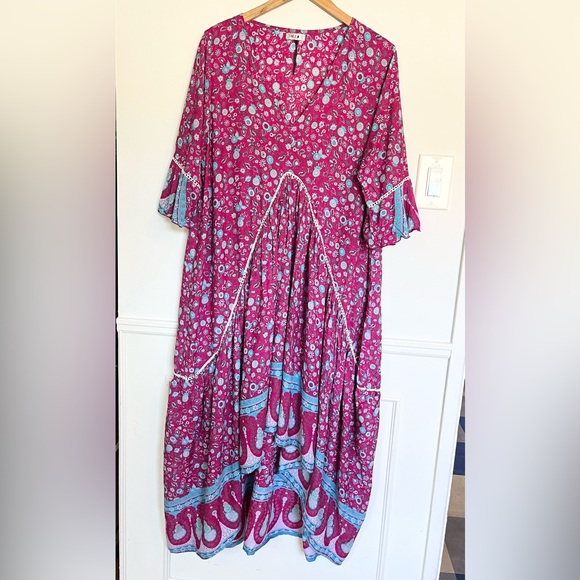 Aura tunic boho gypsy dress - Picture 2 of 5